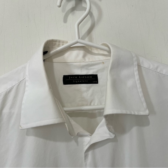 Jack Lipson White Dress Shirt - Picture 3 of 8